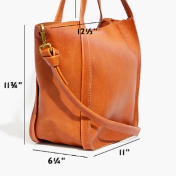Madewell | Sydney Leather Tote - Picture 5 of 7